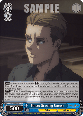Porco: Growing Unease (AOT/SX04-075) — Attack On Titan: Final Season