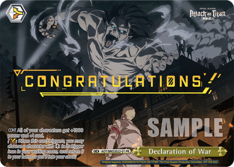 Declaration of War (AOT/BRO2022-01) — Attack On Titan: Final Season