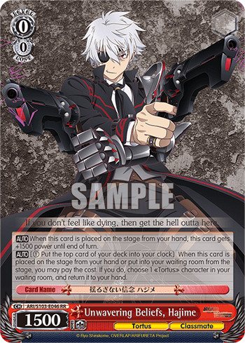 Unwavering Beliefs, Hajime (ARI/S103-E046) — Arifureta: From Commonplace to World’s Strongest