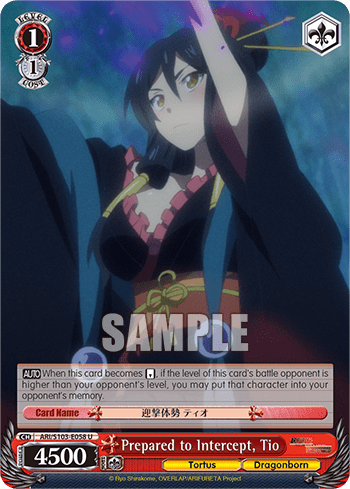 Prepared to Intercept, Tio (ARI/S103-E058) — Arifureta: From Commonplace to World’s Strongest