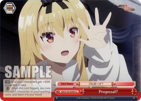 Proposal? (ARI/S103-E068) — Arifureta: From Commonplace to World’s Strongest