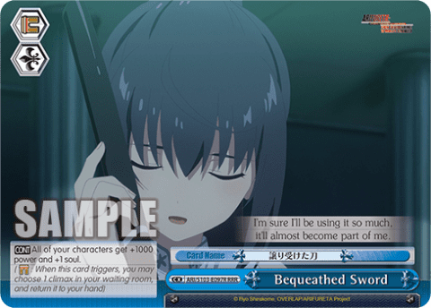 Bequeathed Sword (ARI/S103-E097R) — Arifureta: From Commonplace to World’s Strongest