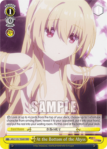 At the Bottom of the Abyss (ARI/S103-TE08R) — [TD] Arifureta: From Commonplace to World’s Strongest