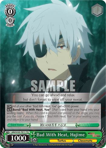 Bad With Heat, Hajime (ARI/S103-TE11) — [TD] Arifureta: From Commonplace to World’s Strongest
