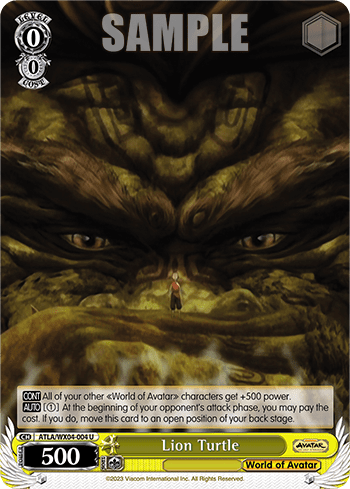 Lion Turtle (ATLA/WX04-004) — Avatar: The Last Airbender