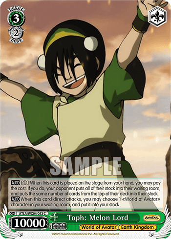 Toph: Melon Lord (ATLA/WX04-043) — Avatar: The Last Airbender