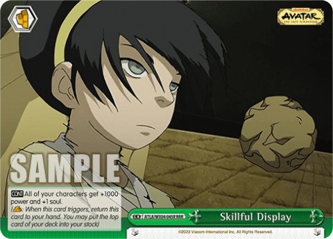 Skillful Display (ATLA/WX04-045R) — Avatar: The Last Airbender