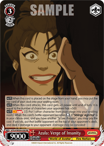 Azula: Verge of Insanity (ATLA/WX04-050) — Avatar: The Last Airbender