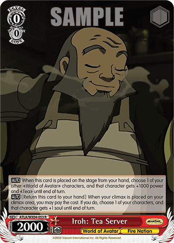 Iroh: Tea Server (ATLA/WX04-053) — Avatar: The Last Airbender