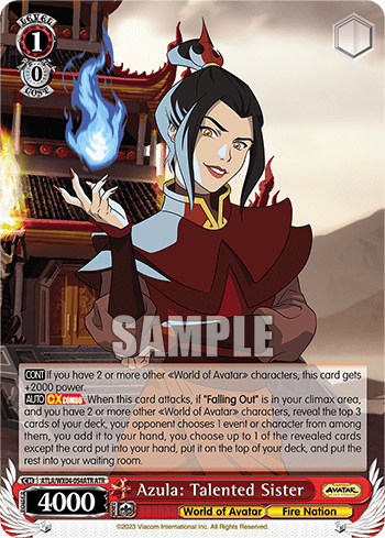Azula: Talented Sister (ATLA/WX04-054ATR) — Avatar: The Last Airbender