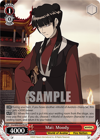 Mai: Moody (ATLA/WX04-055ATR) — Avatar: The Last Airbender