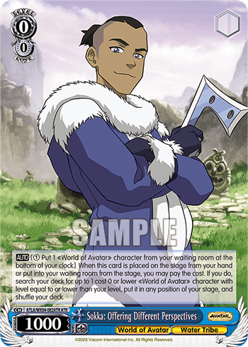 Sokka: Offering Different Perspectives (ATLA/WX04-082ATR) — Avatar: The Last Airbender
