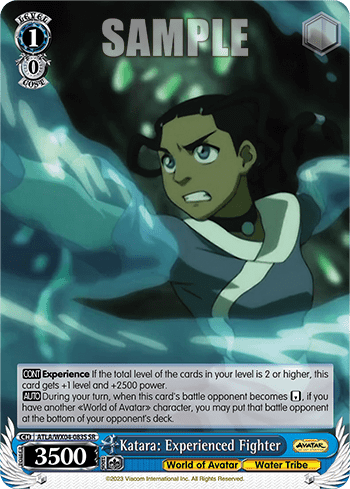 Katara: Experienced Fighter (Holo) (ATLA/WX04-083S) — Avatar: The Last Airbender