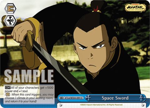 Space Sword (ATLA/WX04-099) — Avatar: The Last Airbender