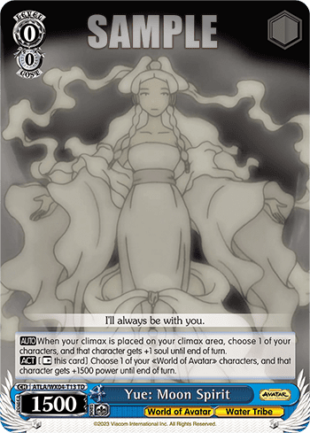 Yue: Moon Spirit (ATLA/WX04-T13) — [TD] Avatar: The Last Airbender