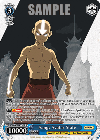 Aang: Avatar State (ATLA/WX04-T16SP) — [TD] Avatar: The Last Airbender