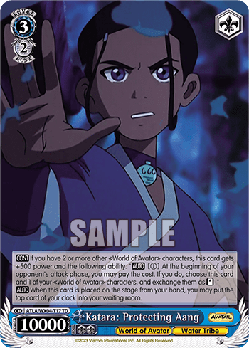 Katara: Protecting Aang (ATLA/WX04-T17) — [TD] Avatar: The Last Airbender