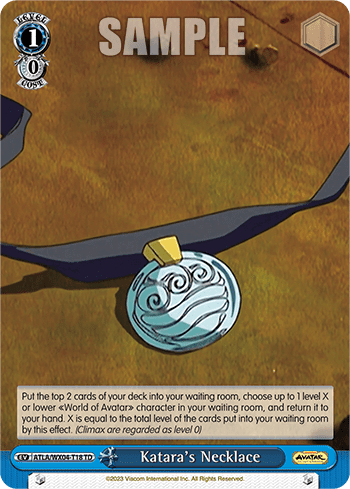 Katara's Necklace (ATLA/WX04-T18) — [TD] Avatar: The Last Airbender