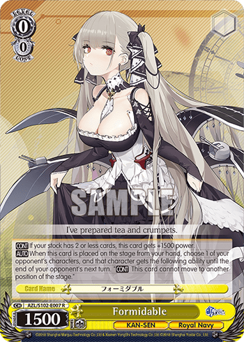 Formidable (AZL/S102-E007) — Azur Lane