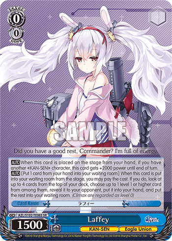 Laffey (Holo) (AZL/S102-TE06S) — [TD] Azur Lane Eagle Union Ver.