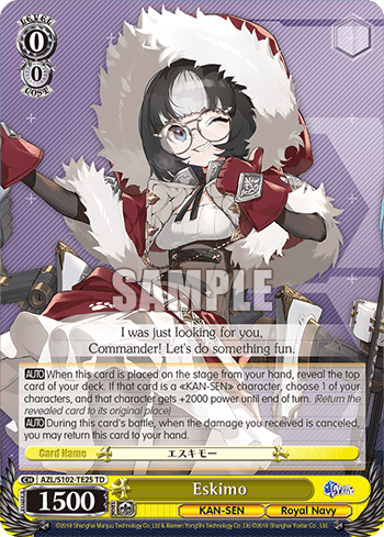 Eskimo (AZL/S102-TE25) — [TD] Azur Lane Royal Navy Ver.