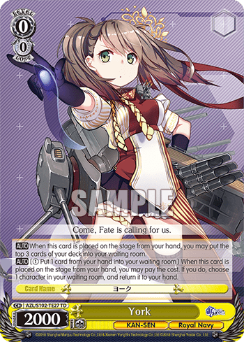 York (AZL/S102-TE27) — [TD] Azur Lane Royal Navy Ver.