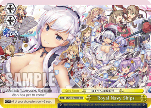 Royal Navy Ships (AZL/S102-TE38R) — [TD] Azur Lane Royal Navy Ver.