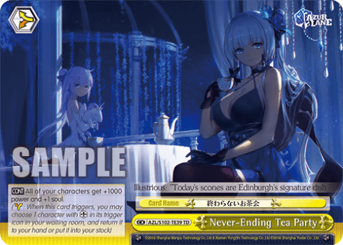 Never-Ending Tea Party (AZL/S102-TE39) — [TD] Azur Lane Royal Navy Ver.