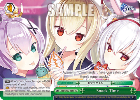 Snack Time (AZL/S102-TE60) — [TD] Azur Lane Sakura Empire Ver.