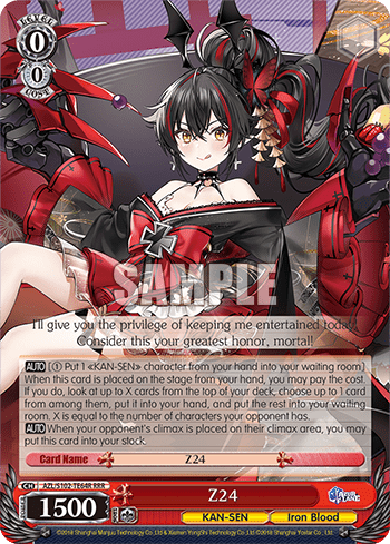 Z24 (AZL/S102-TE64R) — [TD] Azur Lane Iron Blood Ver.