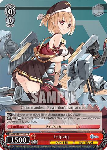 Leipzig (AZL/S102-TE66) — [TD] Azur Lane Iron Blood Ver.