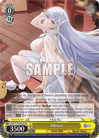 Albion (Holo) (AZL/S119-E016S) — Azur Lane Vol.2