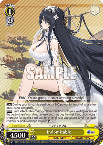 Indomitable (AZL/S119-E025) — Azur Lane Vol.2