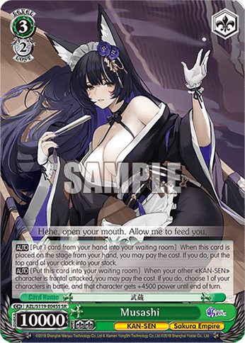 Musashi (Holo) (AZL/S119-E045S) — Azur Lane Vol.2