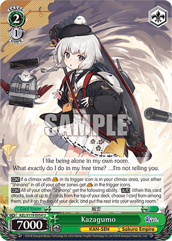 Kazagumo (AZL/S119-E054) — Azur Lane Vol.2