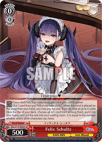 Felix Schultz (Holo) (AZL/S119-E069S) — Azur Lane Vol.2