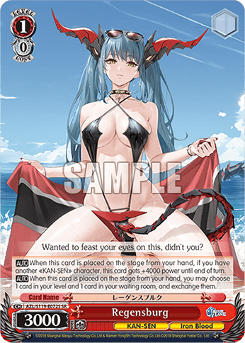 Regensburg (Holo) (AZL/S119-E072S) — Azur Lane Vol.2