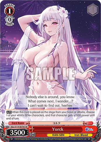 Yorck (Holo) (AZL/S119-E078S) — Azur Lane Vol.2