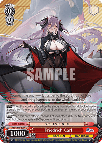 Friedrich Carl (AZL/S119-E086) — Azur Lane Vol.2