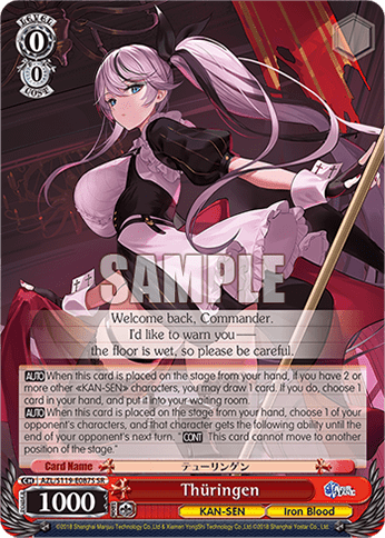 Thüringen (Holo) (AZL/S119-E087S) — Azur Lane Vol.2