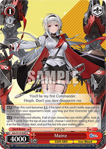 Mainz (AZL/S119-E090) — Azur Lane Vol.2