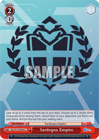 Sardegna Empire (AZL/S119-E093) — Azur Lane Vol.2