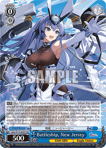 Battleship, New Jersey (AZL/S119-E097) — Azur Lane Vol.2