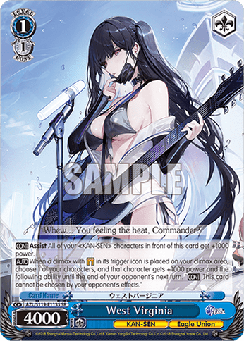 West Virginia (Holo) (AZL/S119-E113S) — Azur Lane Vol.2