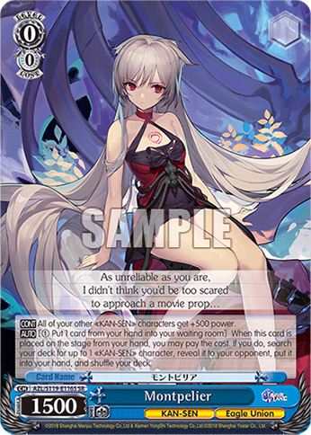 Montpelier (Holo) (AZL/S119-E116S) — Azur Lane Vol.2