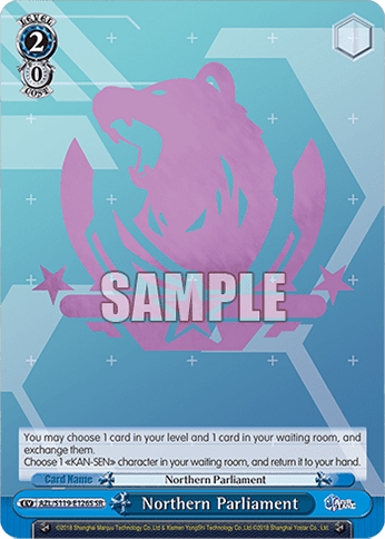 Northern Parliament (Holo) (AZL/S119-E126S) — Azur Lane Vol.2