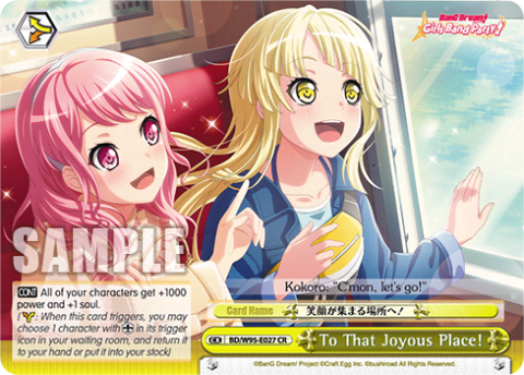 To That Joyous Place! (BD/W95-E027) — BanG Dream! Girls Band Party! 5th Anniversary