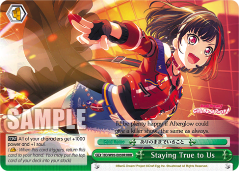 Staying True to Us (BD/W95-E059R) — BanG Dream! Girls Band Party! 5th Anniversary
