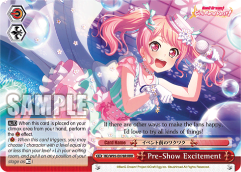 Pre-Show Excitement (BD/W95-E078R) — BanG Dream! Girls Band Party! 5th Anniversary