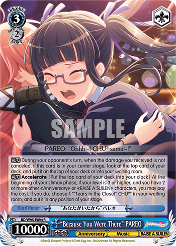 "Because You Were There" PAREO (BD/W95-E094) — BanG Dream! Girls Band Party! 5th Anniversary